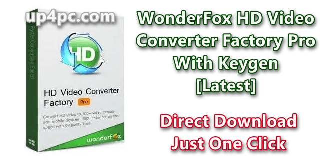 WonderFox HD Video Converter Factory Pro