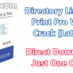 Directory List and Print Pro 3.71 With Crack [Latest]