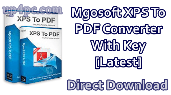 Mgosoft XPS To PDF Converter
