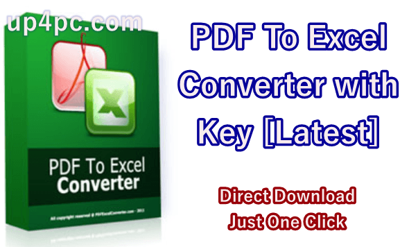PDF To Excel Converter