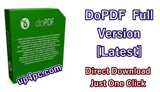doPDF 11.0 Build 41 free download 2021 [Latest]
