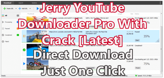 Jerry YouTube Downloader Pro