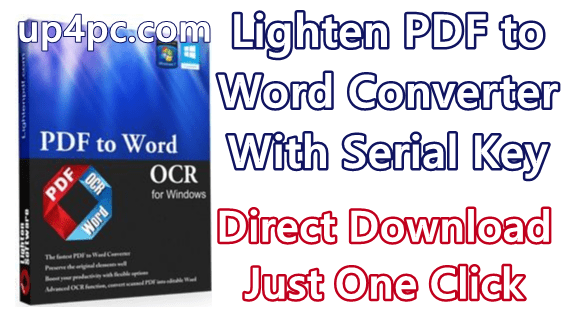 Lighten PDF to Word Converter 