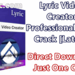 Lyric Video Creator Professional