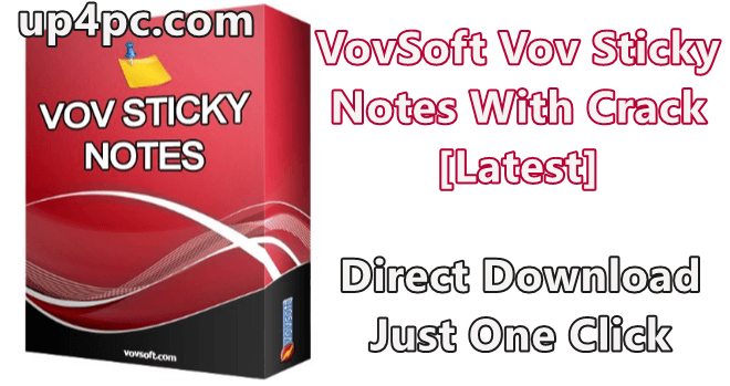 VovSoft Vov Sticky Notes Crack [Latest]