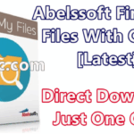 Abelssoft Find My Files 2020 v2.01.1 With Crack [Latest]