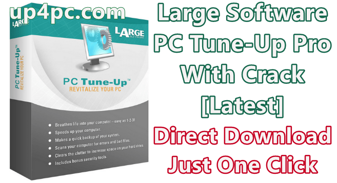 Large Software PC Tune-Up Pro