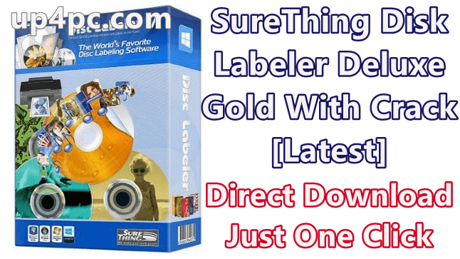 SureThing Disk Labeler Deluxe Gold 