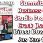 Summitsoft Business Card Studio Pro 6.0.4 With Crack [Latest]
