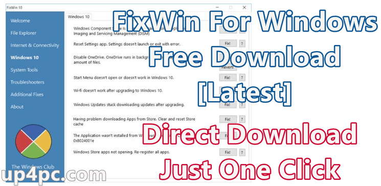 FixWin for Windows 