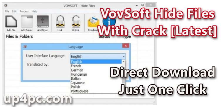 VovSoft Hide Files