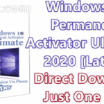 Windows 10 Permanent Activator Ultimate 2020 2.8 Free Download [Latest]