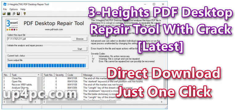 3-Heights PDF Desktop Repair Tool 6.5.0.7 With Crack [Latest]