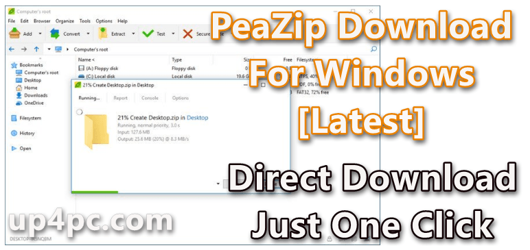PeaZip 7.1.1 Download For Windows 10 [Latest]