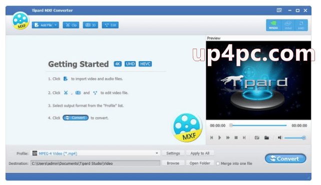 Tipard MXF Converter Crack Download [Latest]