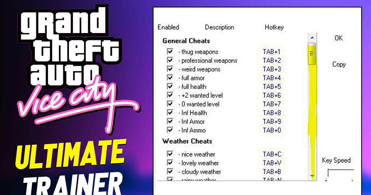 GTA Vice Ultimate Trainer