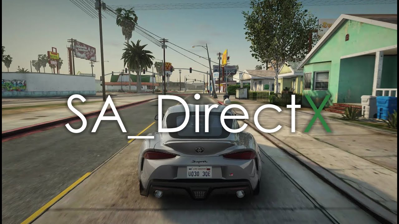 GTA San Andreas DirectX 3.0 Mod