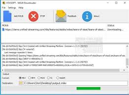 ovSoft M3U8 Downloader 